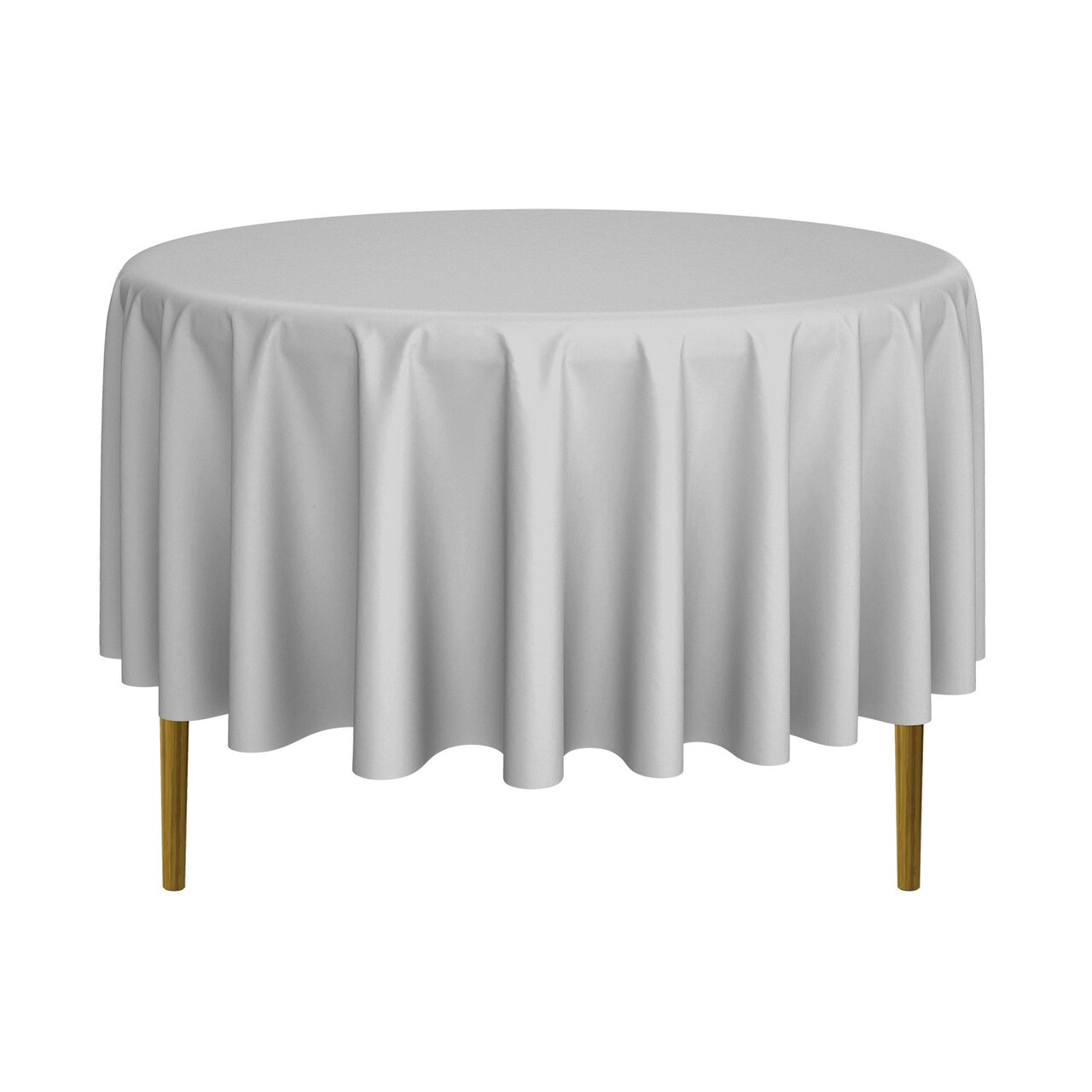 Lann's Linens - 10 Premium Round Tablecloths for Wedding / Banquet / Restaurant - Polyester Fabric Table Cloths
